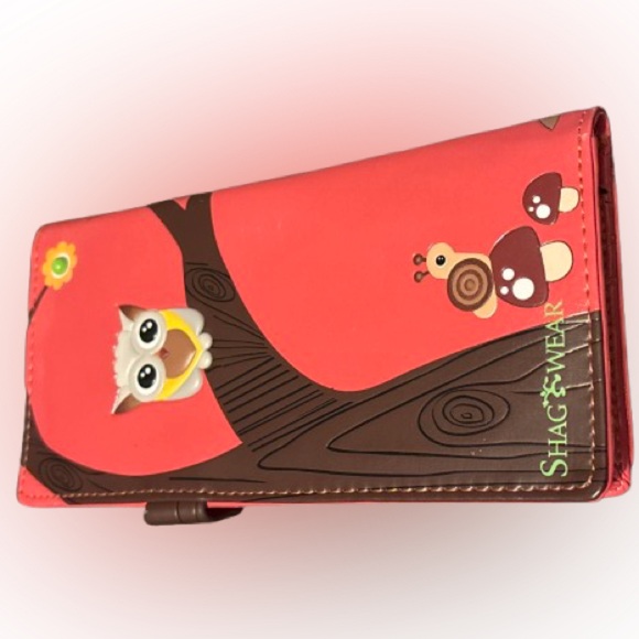 2/$30 Woodland Animals Vegan Wallet - Picture 3 of 6
